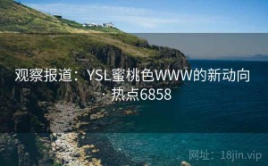 观察报道：YSL蜜桃色WWW的新动向 · 热点6858