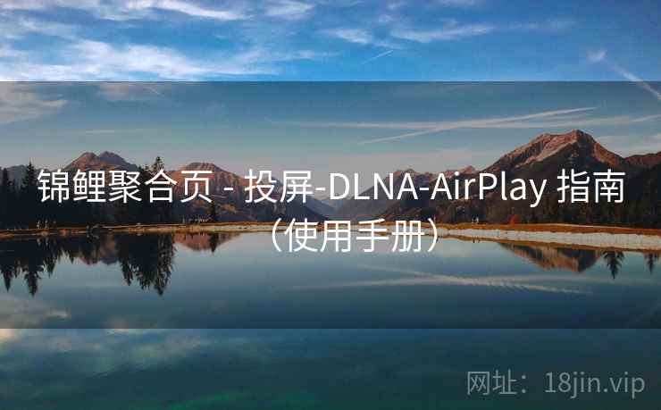 锦鲤聚合页 - 投屏-DLNA-AirPlay 指南(使用手册) 锦鲤聚合页 - 投屏-DLNA-AirPlay 指南(使用手册)