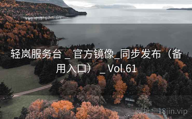 轻岚服务台 _ 官方镜像_同步发布（备用入口） _ Vol.61